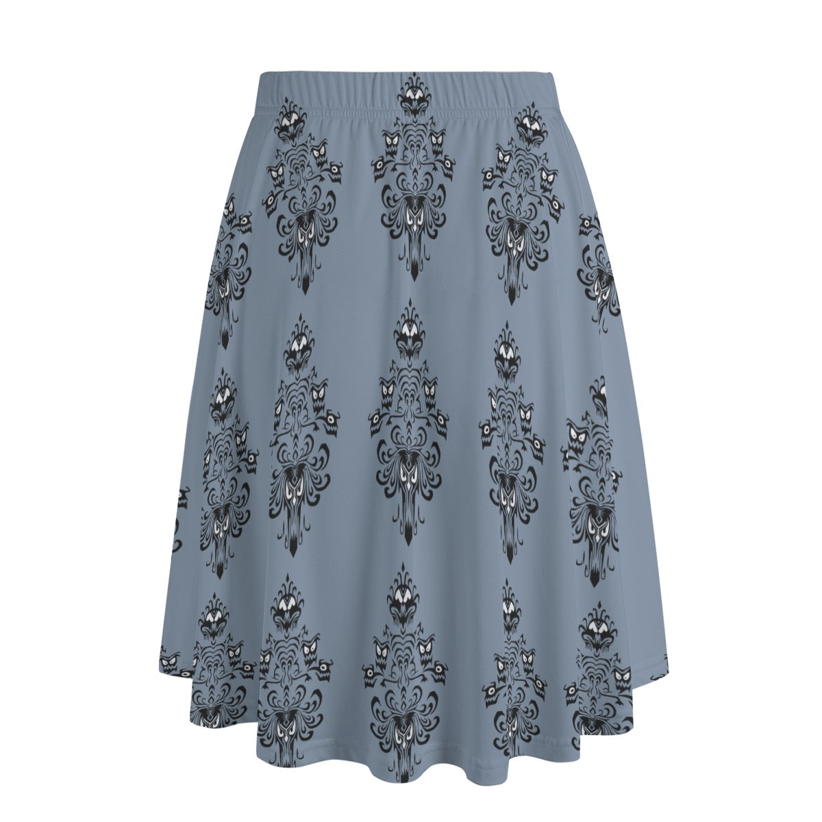 Haunted Wallpaper Women's Long Maxi Skirt With Pockets