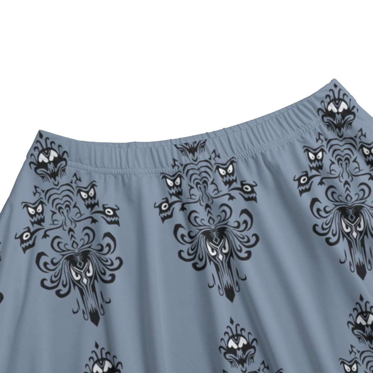 Haunted Wallpaper Women's Long Maxi Skirt With Pockets