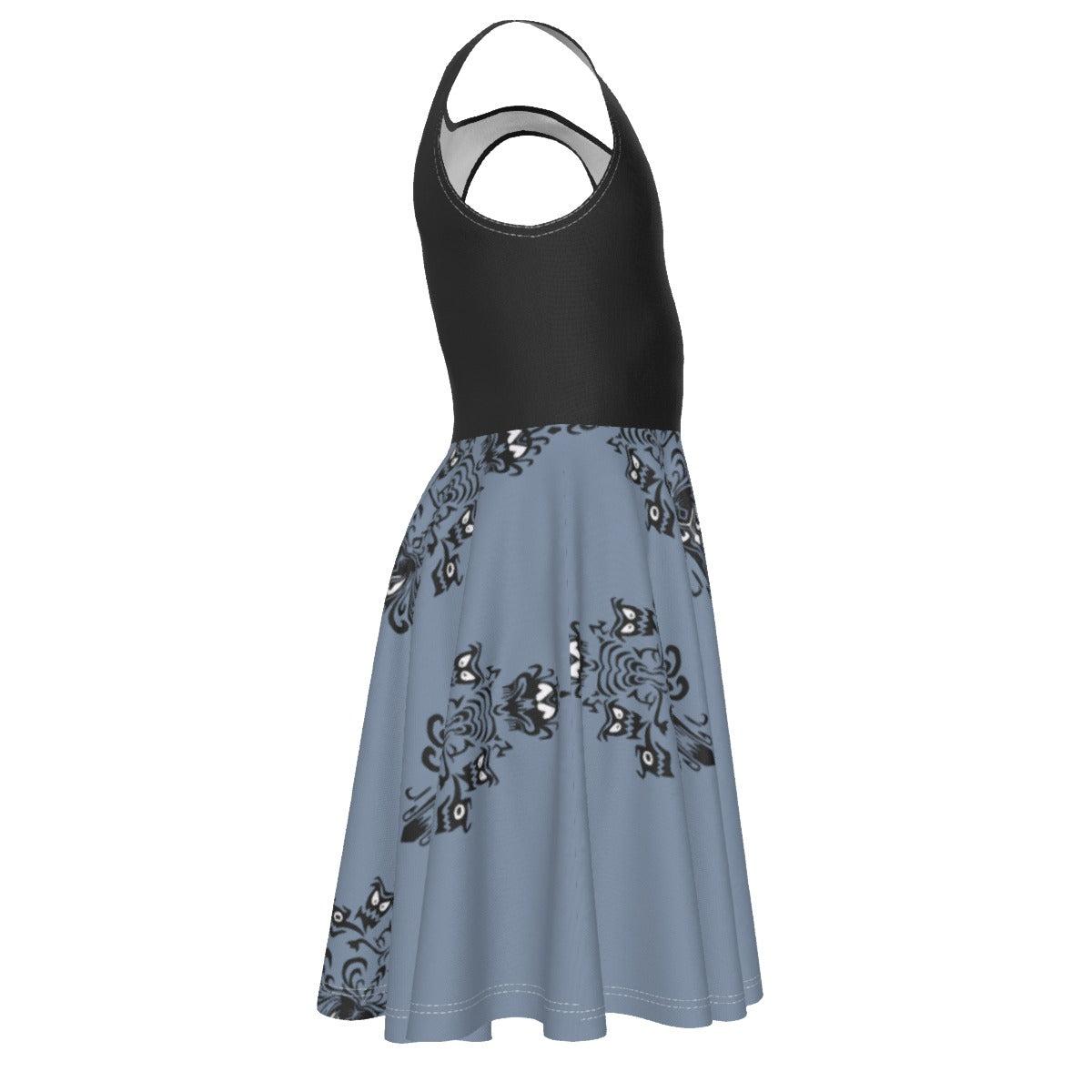 All-Over Print Kid's Sleeveless Vest Dress