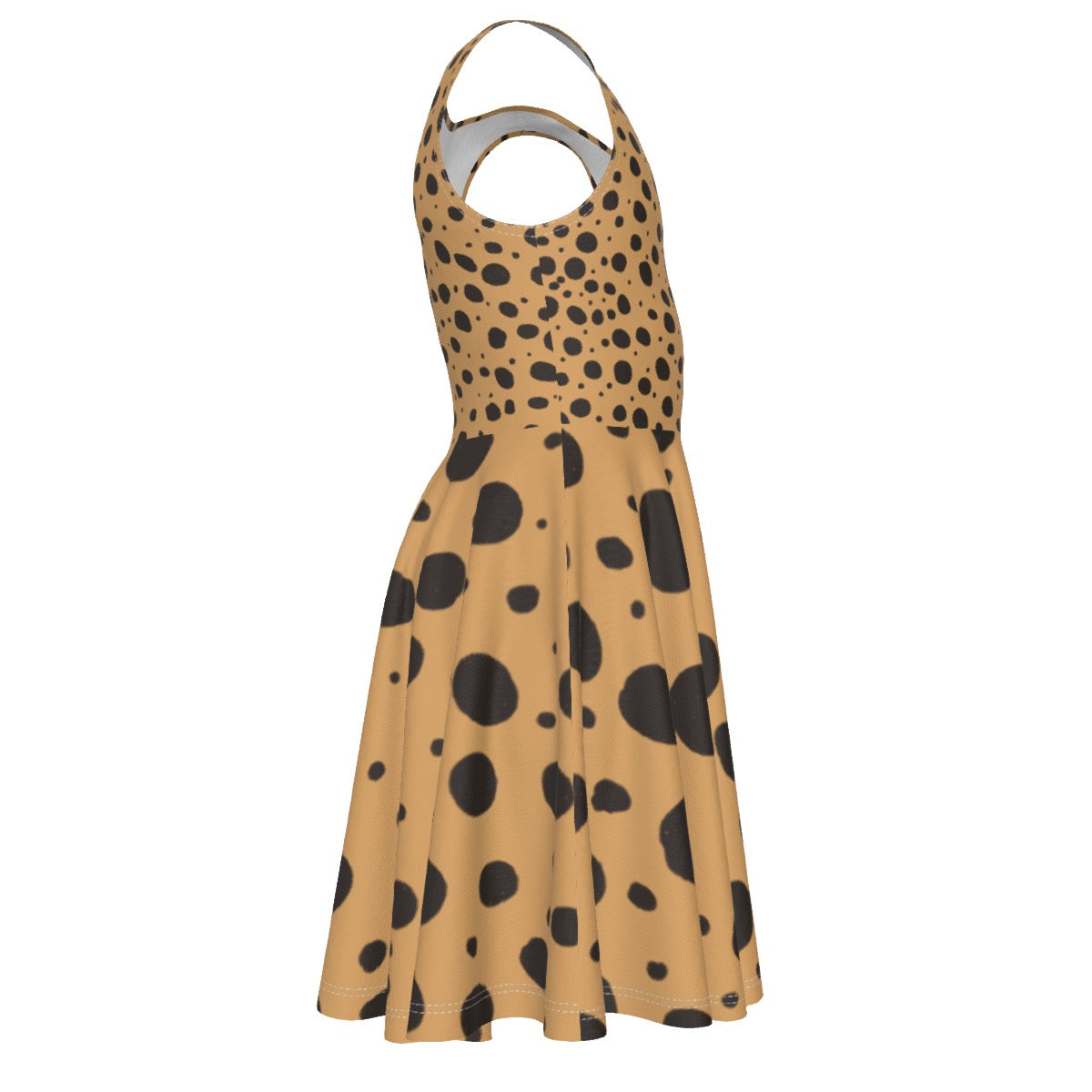 All-Over Print Kid's Sleeveless Vest Dress