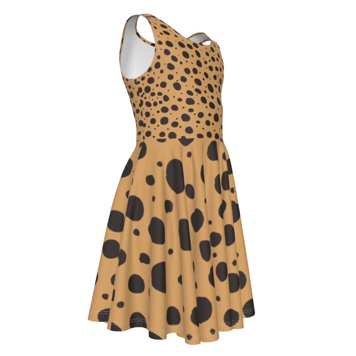 All-Over Print Kid's Sleeveless Vest Dress