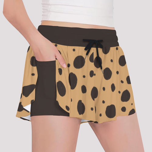 All-Over Print Girls' Sports Culottes