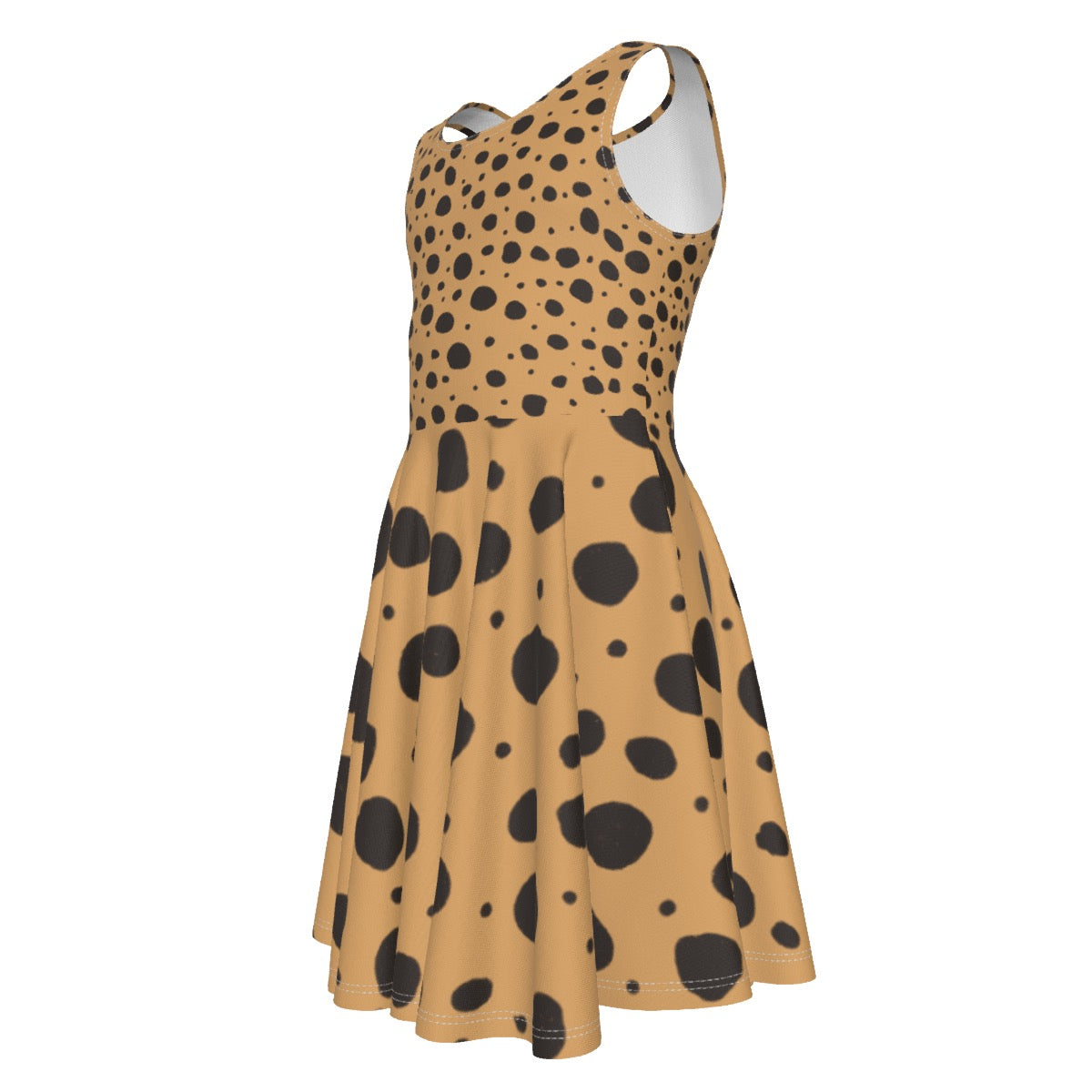 All-Over Print Kid's Sleeveless Vest Dress